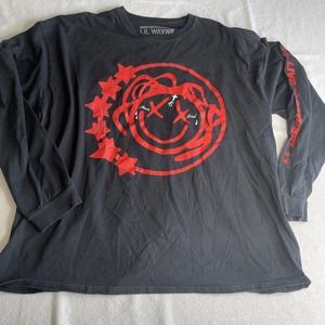 lil wayne blink 182 shirt 2XL men concert shirt long sleeve 2019 tourwhat my age